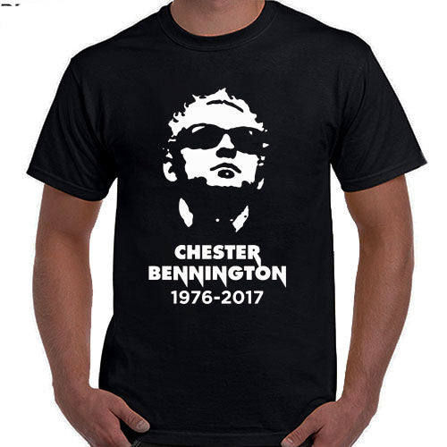 Chester Bennington Linkin Park R.I.P shirt fans gift  Xero Rock RIP 1976-2017 T-shirt